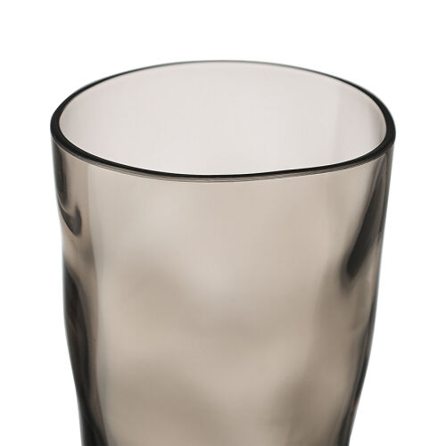 Набор стаканов из акрила hollow, 550 мл, серо-коричневый, 4 шт. 7