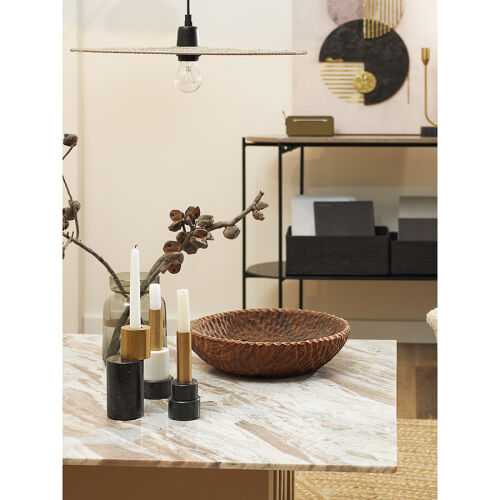 Подсвечник aryl, 15 см, белый/черный 4