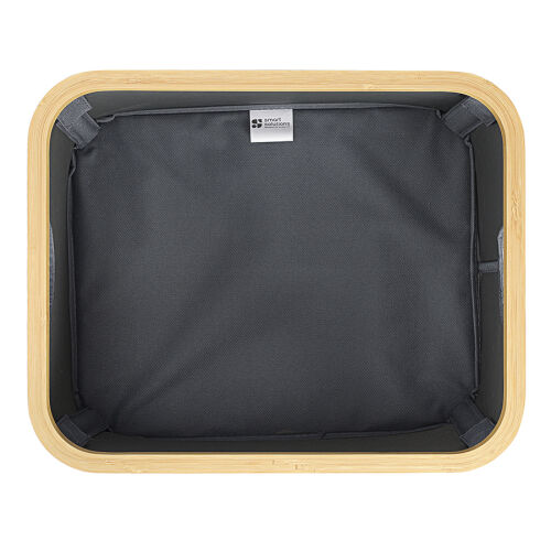 Корзина для белья neat low, 40x33x20 см, серая 4 Корзина для белья neat low, 40x33x20 см, серая 4