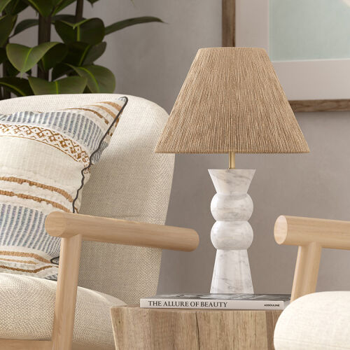 Светильник настольный agot, 30х52 см, белый 3