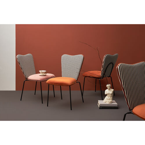 Стул pompadour, велюр, терракотовый 2