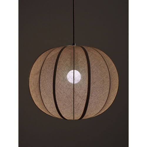 Светильник подвесной texture rib, D48 см, бежевый 4