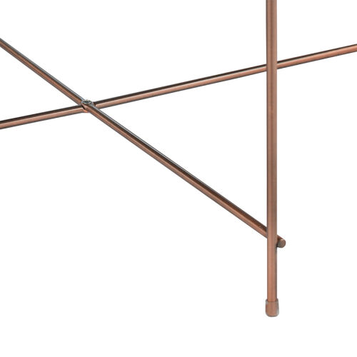 Столик josen, D85 см, розовый/медный 3 Столик josen, D85 см, розовый/медный 3