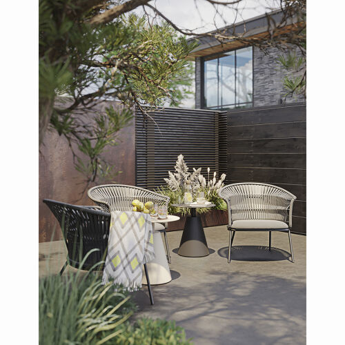 Лаунж-кресло haugen, темно-серое/светло-серое 3