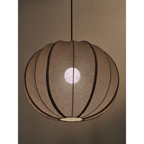 Светильник подвесной texture rib, D48 см, бежевый 5