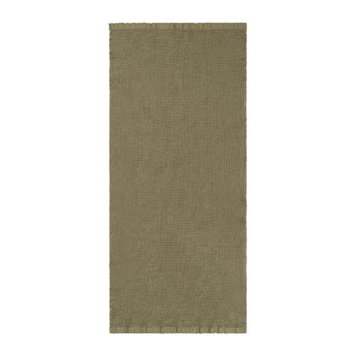 Полотенце банное из умягченной вафли цвета хаки из коллекции ess 4
