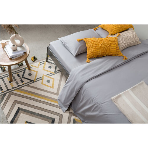 Покрывало базовое бежевого цвета из коллекции ethnic, 180х250 см 5