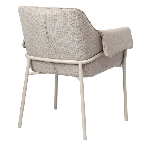 Стул aline, шенилл, серо-бежевый/бежевый 6