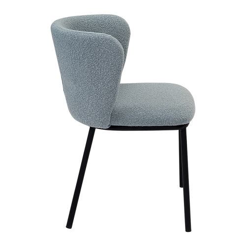 Стул foggy, букле, голубая пудра 5