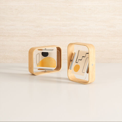 Фоторамка двусторонняя bellwood,16х22 см, натуральное дерево 3