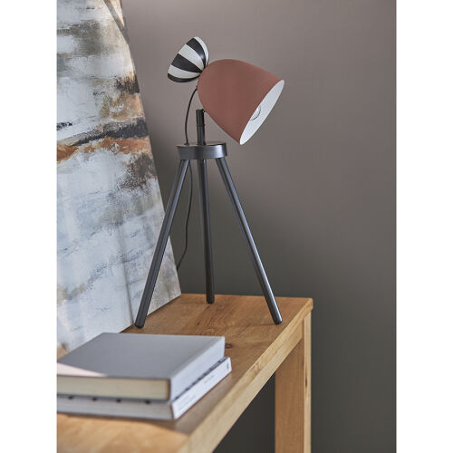 Светильник настольный anniken, D20х58 см, терракотовый 3