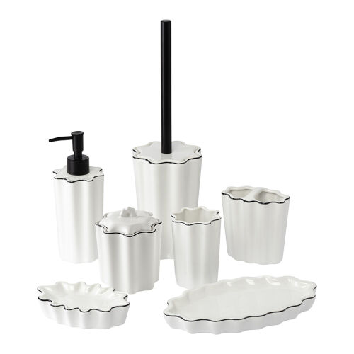 Банка для хранения camellia, белая 5