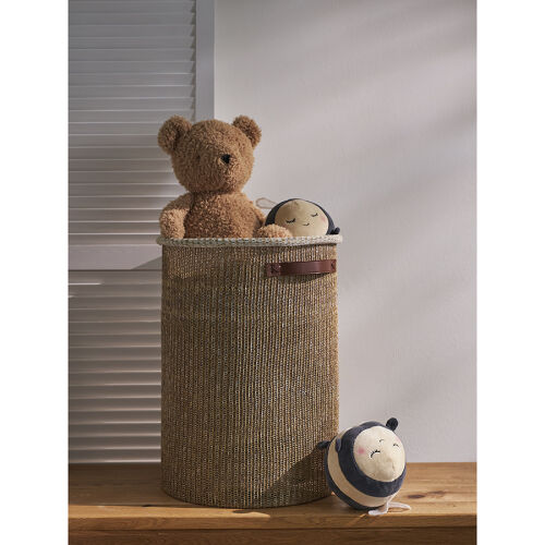 Корзина для хранения sustainable collection, D37х52 см, бежевая 3 Корзина для хранения sustainable collection, D37х52 см, бежевая 3