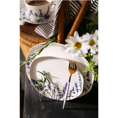 Набор тарелок floral, D26 см, 2 шт. 1