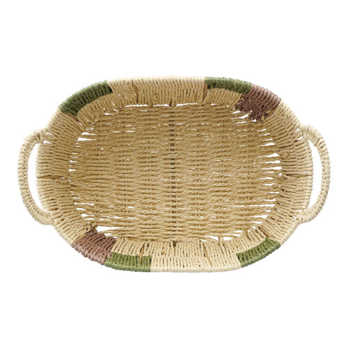 Корзина плетеная овальная bodhran nature из коллекции ethnic, ра 4