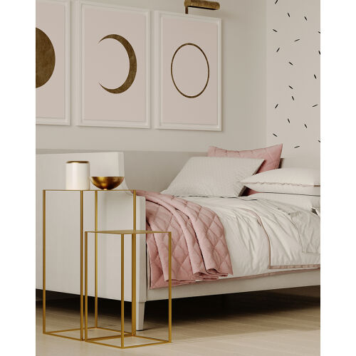 Набор из 2-х столиков mayen gold, золотистые 5