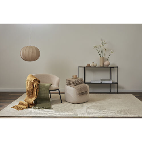 Плед из шерсти травянисто-зеленого цвета из коллекции essential, 2