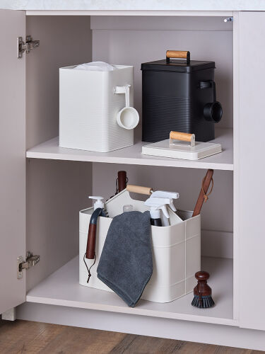 Банка для хранения универсальная irmel, 6,2 л, с ложкой, молочна 5