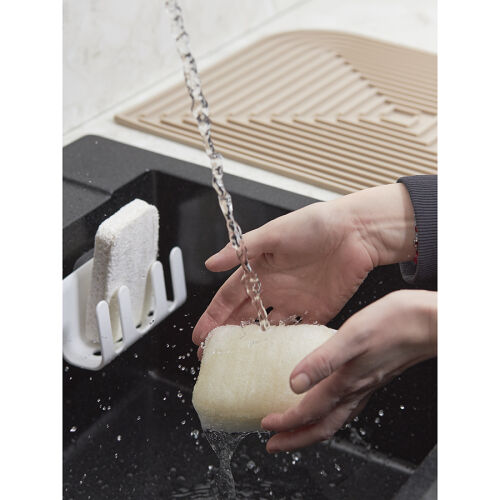 Набор губок для посуды из люфы и целлюлозы eco sponge, 2 шт. 4 Набор губок для посуды из люфы и целлюлозы eco sponge, 2 шт. 4