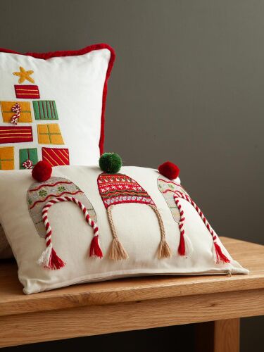 Чехол на подушку cozy knits из коллекции new year essential, 30х 1