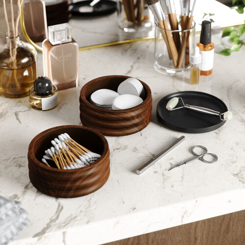 Шкатулка для украшений tesora, черный орех 1