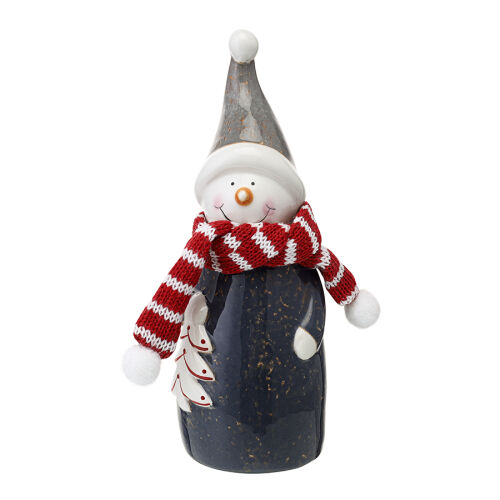 Декор новогодний happy snowman из коллекции new year essential, 1 Декор новогодний happy snowman из коллекции new year essential, 1