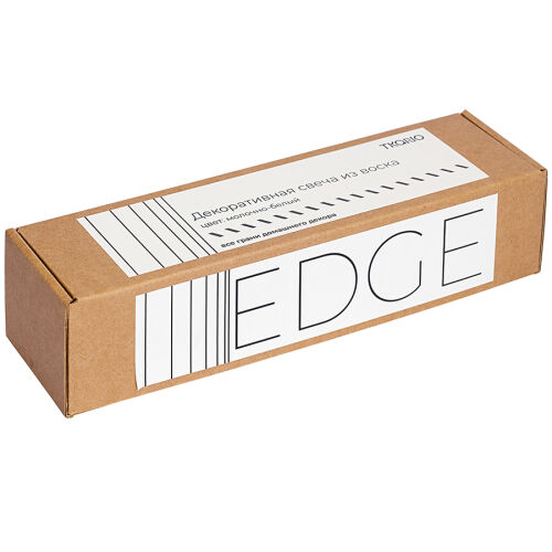 Свеча декоративная молочно-белого цвета из коллекции edge, 25,5 3 Свеча декоративная молочно-белого цвета из коллекции edge, 25,5 3