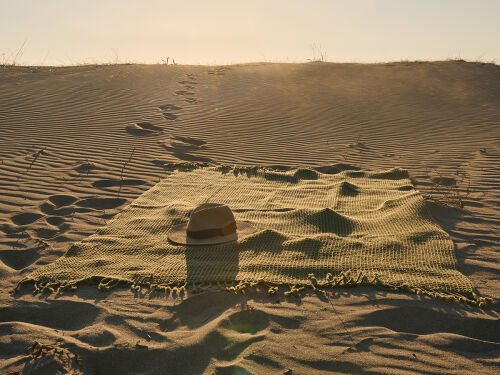 Плед из шерсти травянисто-зеленого цвета из коллекции essential, 3