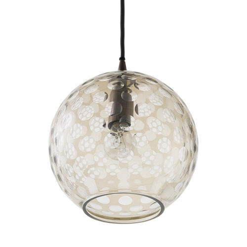 Светильник подвесной mystic aura, D22 см, коричневый 4