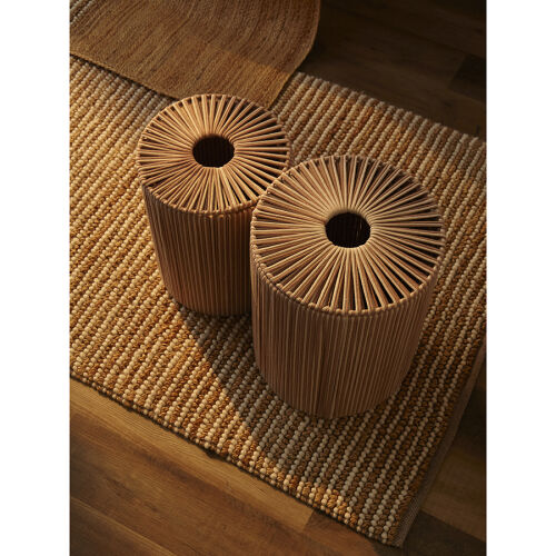 Корзина плетеная dholak beige из коллекции ethnic, размер l 11