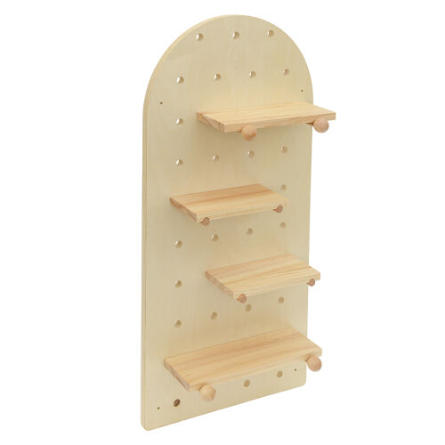 Пегборд shely, 38х80 см, светлое дерево 6