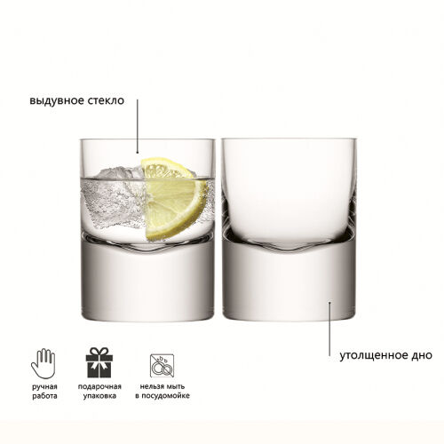 Набор стаканов boris, 250 мл, 2 шт. 6