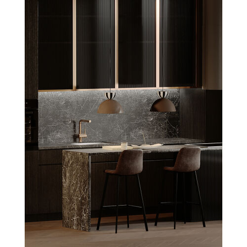 Светильник подвесной anniken, D31х24 см, сливовый 2