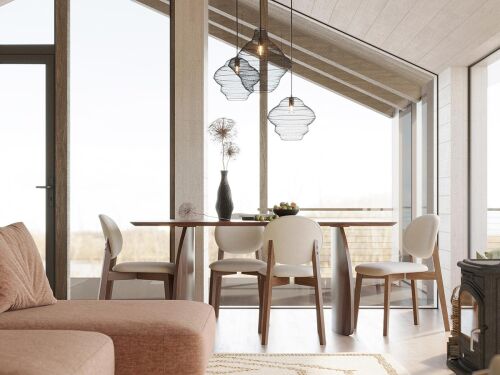 Светильник подвесной vinger, D34х35 см, темно-серый 2