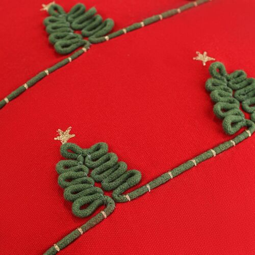 Чехол на подушку christmas forest из коллекции new year essentia 7