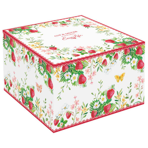 Чашка с блюдцем jardin des fraises, 240 мл 7
