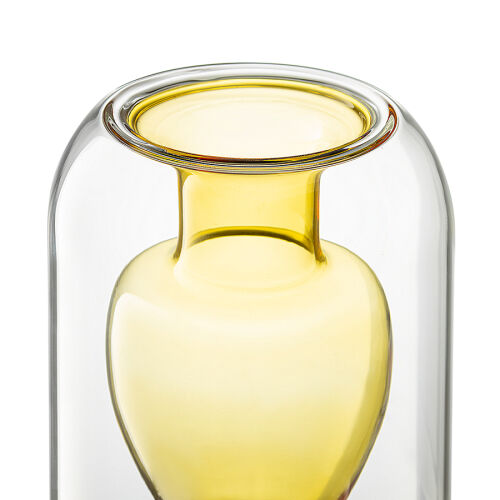 Ваза muse, 16 см, янтарная 6