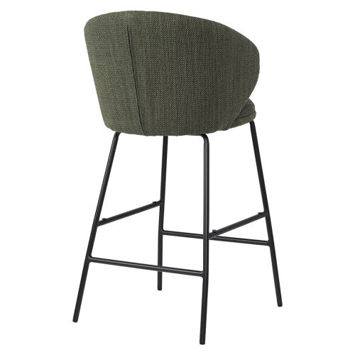 Стул полубарный comfy, рогожка, шпинат 6