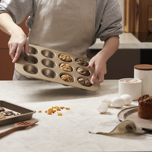 Форма для приготовления кексов и пирожных bake masters, 40х28 см 1 Форма для приготовления кексов и пирожных bake masters, 40х28 см 1