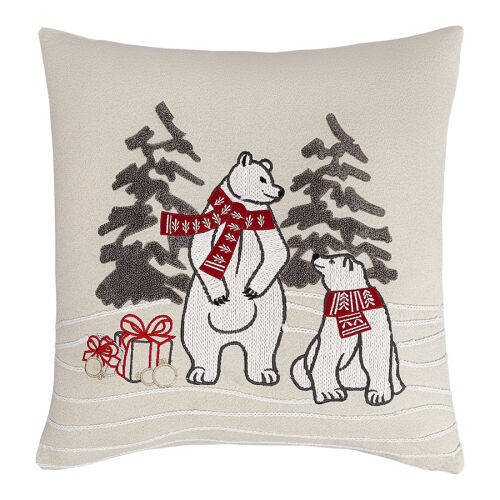Подушка декоративная festive bears из коллекции new year essenti 1 Подушка декоративная festive bears из коллекции new year essenti 1