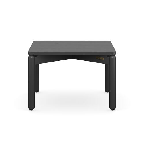 Столик кофейный saga, 60х60 см, темно-серый 2