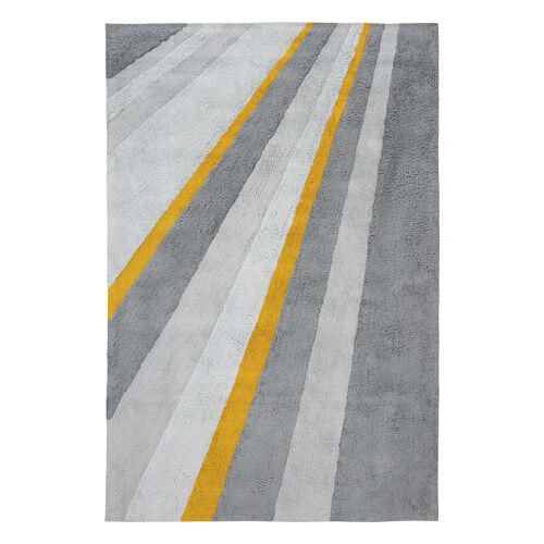 Ковер из хлопка с рисунком tulip field из коллекции terra, 160х2 1