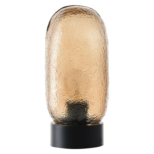 Светильник настольный frozen light, D13х27 см, янтарный 1