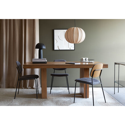 Стул tilla, рогожка, дымчато-серый 3