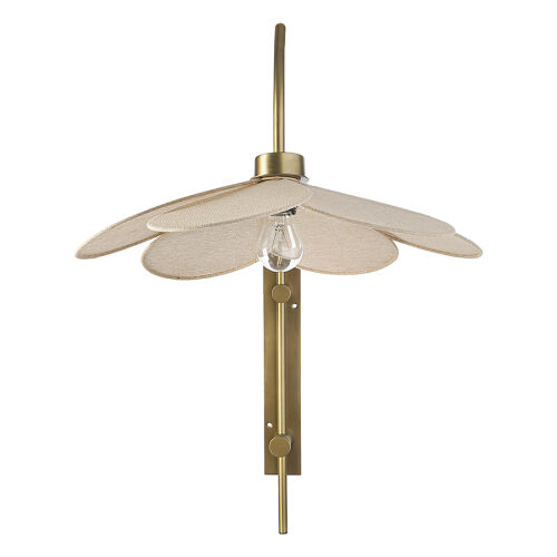 Светильник настенный kamille, 55х67 см, бежевый 4