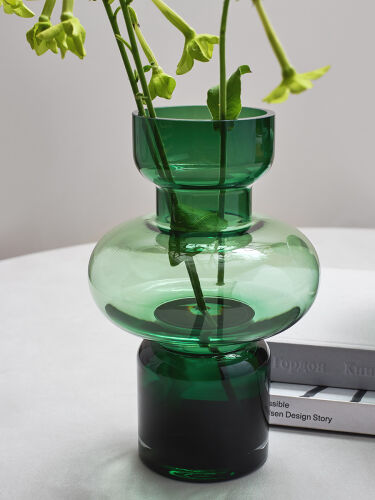 Ваза florum, 30 см, изумрудная 2