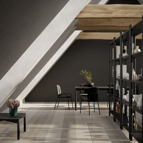 Стол обеденный saga, 75х120 см, темно-серый 1