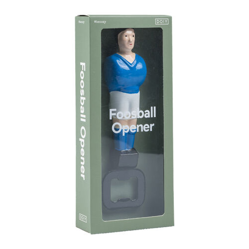 Открывалка для бутылок foosball, голубая 6