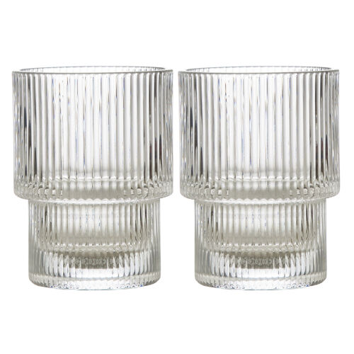 Набор стеклянных стаканов, 200 мл, 2 шт. 1