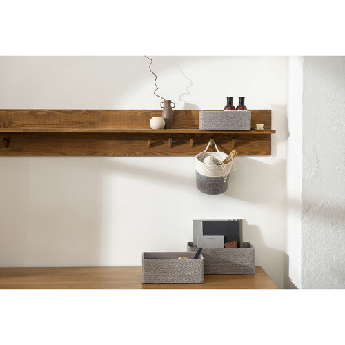 Кашпо gerd, D20х19 см, белое/светло-серое 3